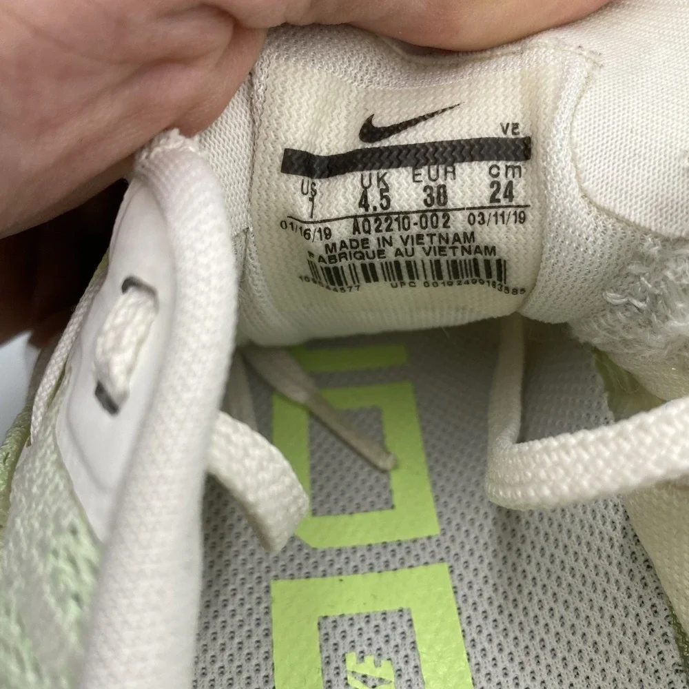 Nike Air Zoom Pegasus 36 Phantom Barely Volt Women's Size 7 Running AQ2210-002